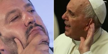 Papa Francesco rifiuta l'incontro con Matteo Salvini